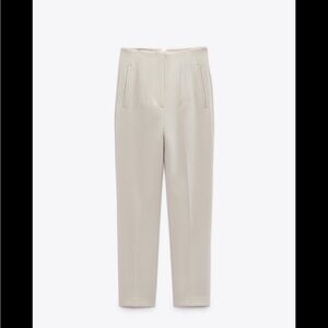 Zara Cream Chinos Classic Style